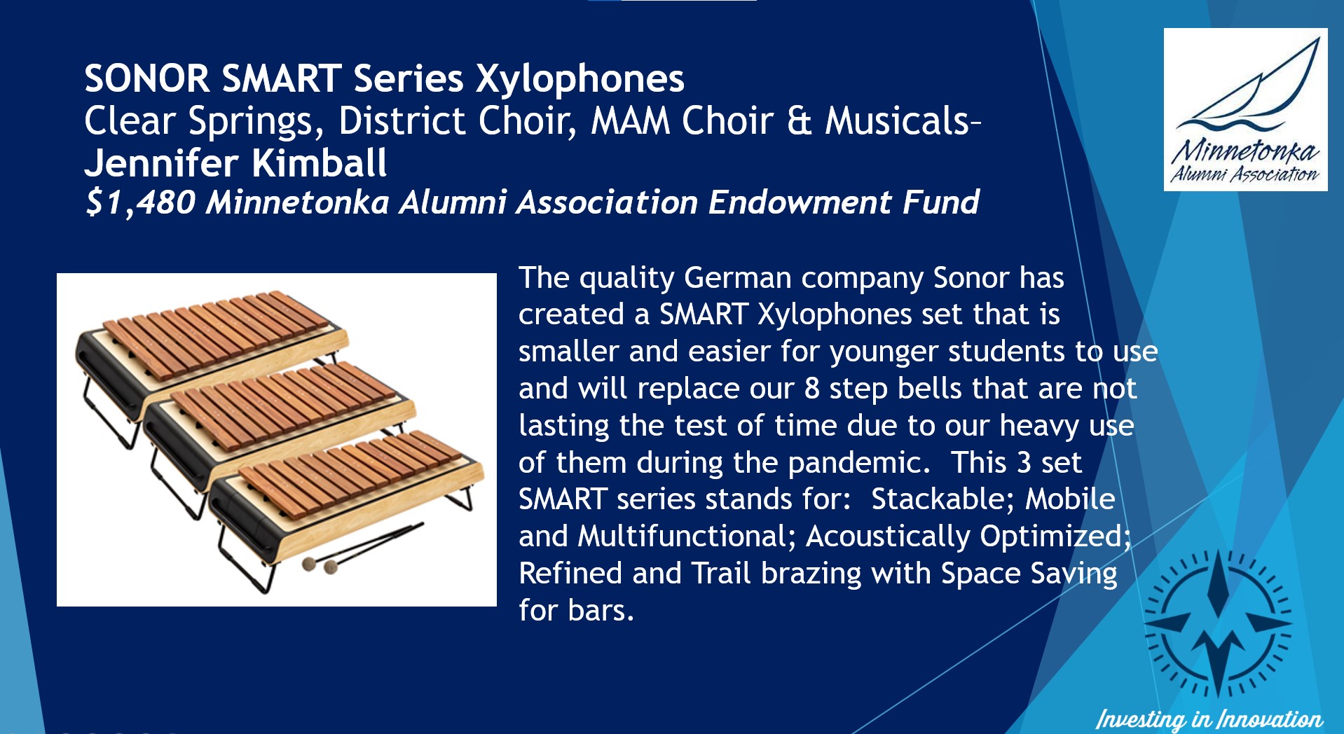 Sonor SMART seriyali ksilofonlar