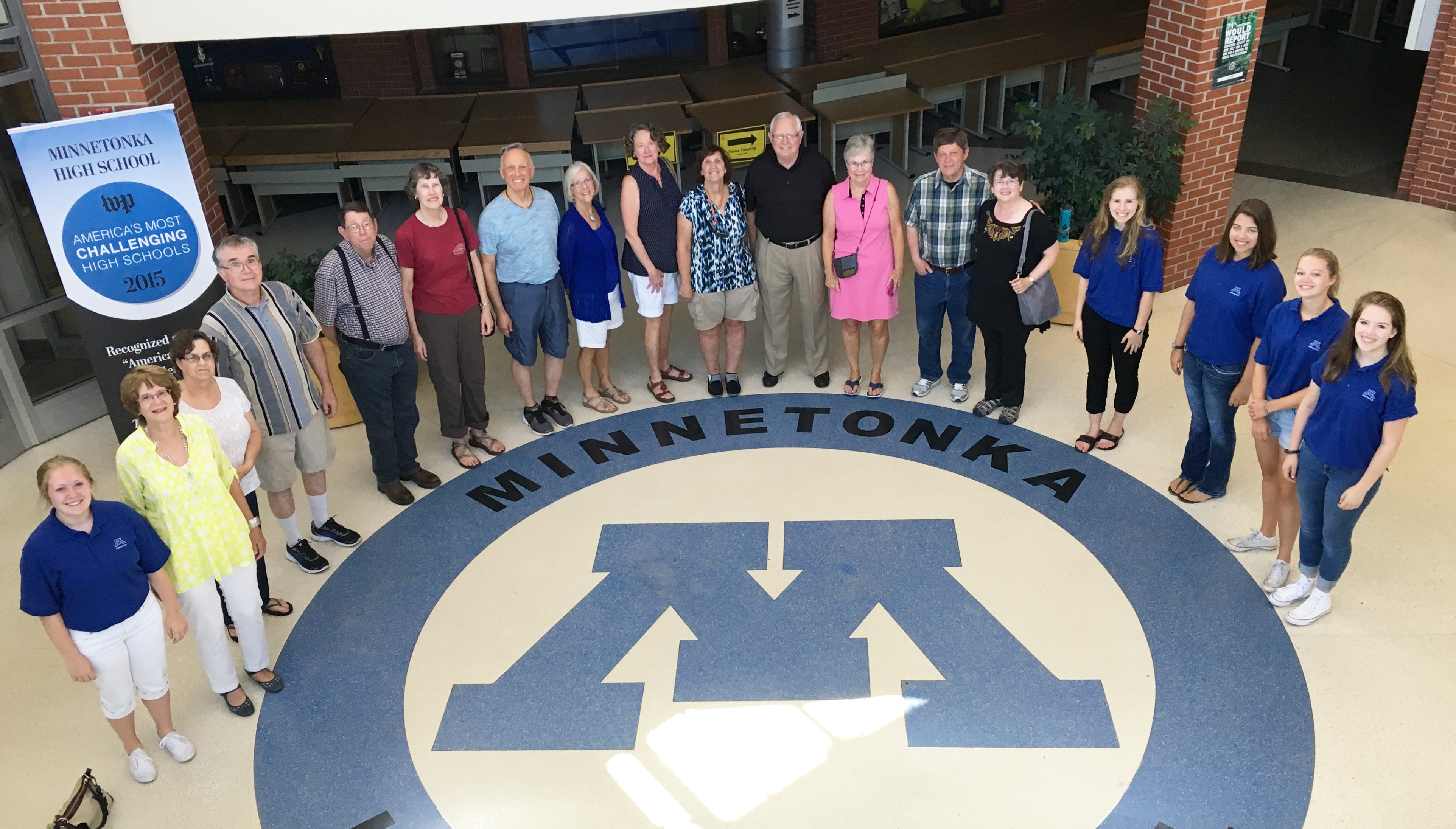 Touring MHS at the 50th Reunion in 2016